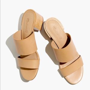 Madewell Kiera Mule Sandal Size 7.5 Cream